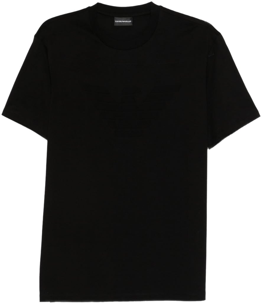 Emporio Armani T-Shirts And Polos Black Zwart