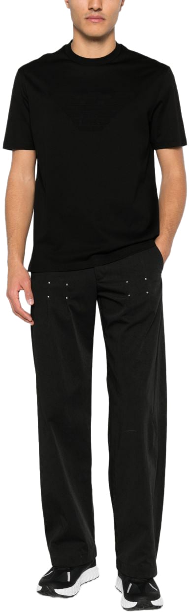 Emporio Armani T-Shirts And Polos Black Zwart