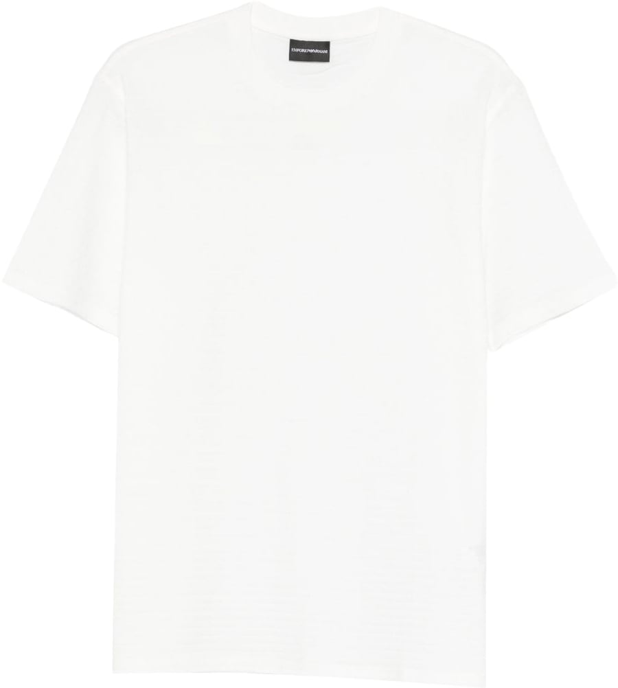 Emporio Armani T-Shirts And Polos White Wit