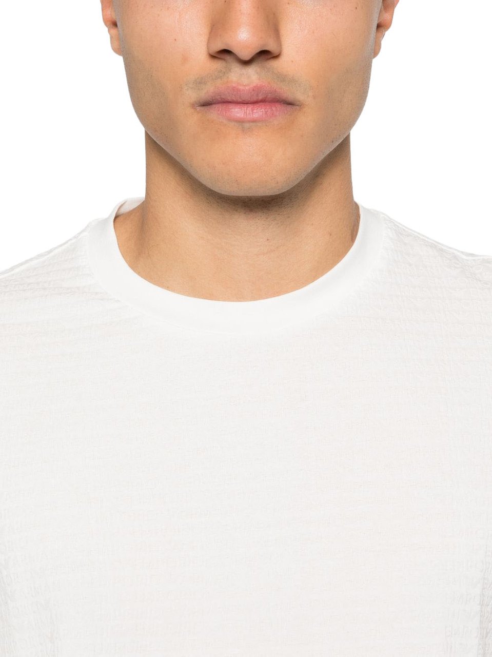 Emporio Armani T-Shirts And Polos White Wit