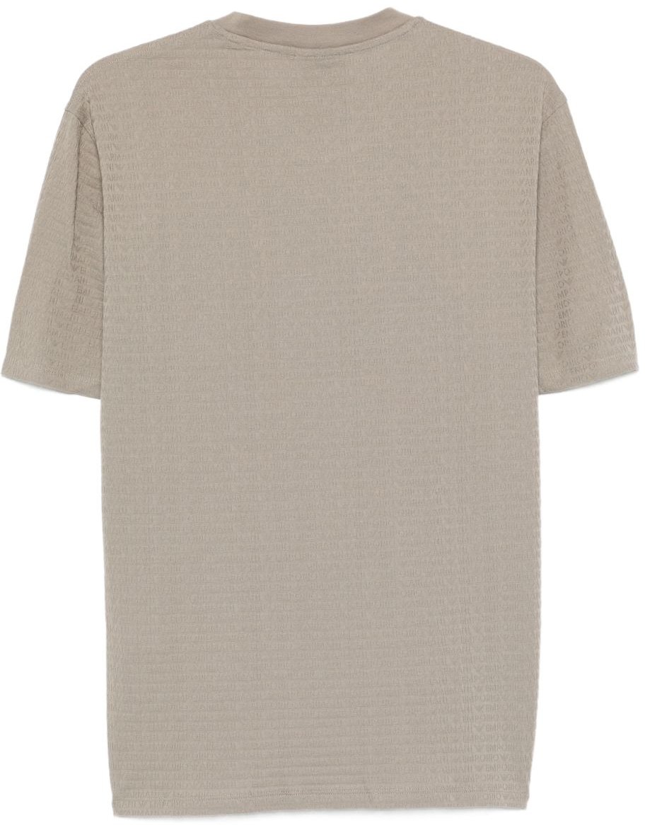 Emporio Armani T-Shirts And Polos Dove Grey Grijs