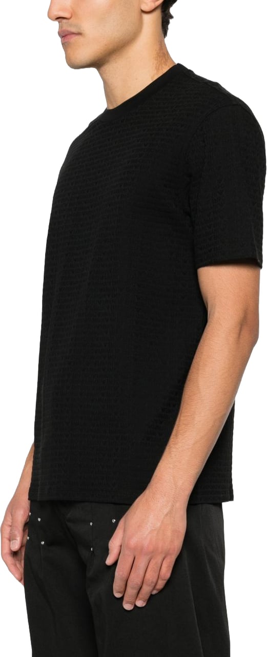 Emporio Armani T-Shirts And Polos Black Zwart