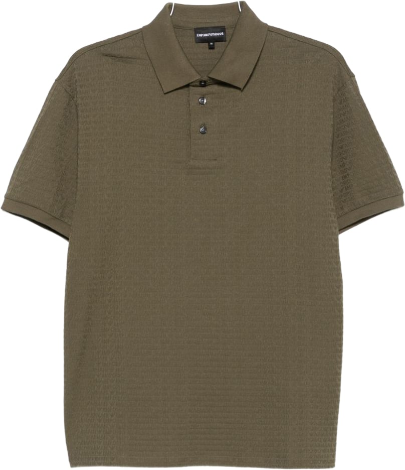 Emporio Armani T-Shirts And Polos Green Donkergroen