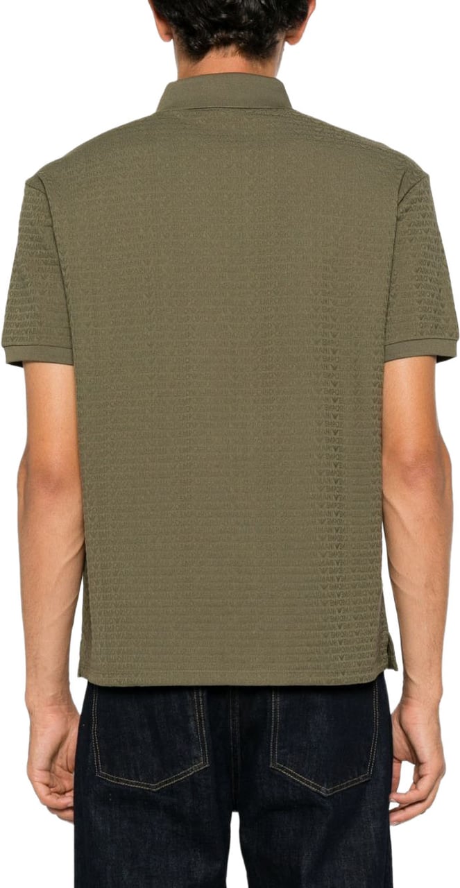Emporio Armani T-Shirts And Polos Green Donkergroen