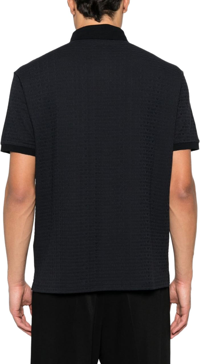 Emporio Armani T-Shirts And Polos Navy Zwart