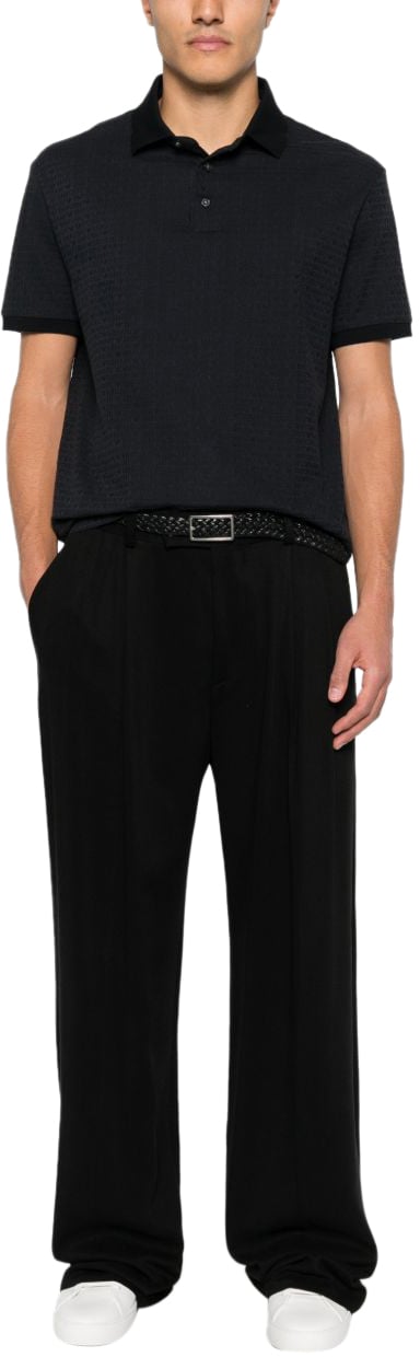 Emporio Armani T-Shirts And Polos Navy Zwart