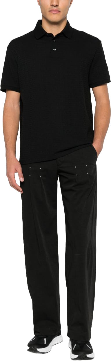 Emporio Armani T-Shirts And Polos Black Zwart