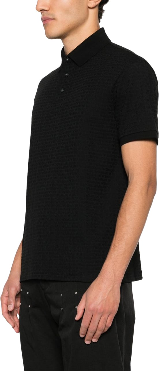 Emporio Armani T-Shirts And Polos Black Zwart