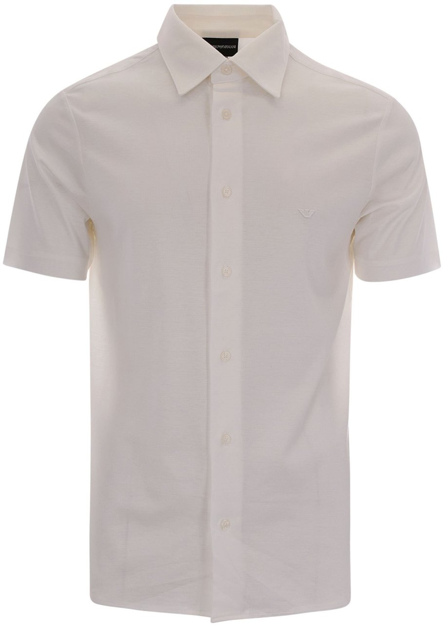 Emporio Armani Shirts Beige Wit