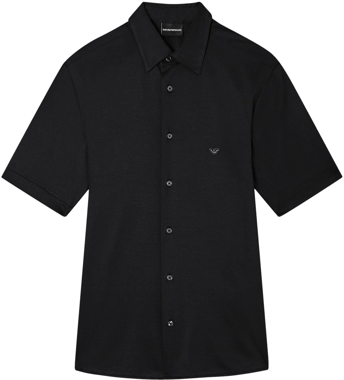 Emporio Armani Heren Armani Shirt Zwart