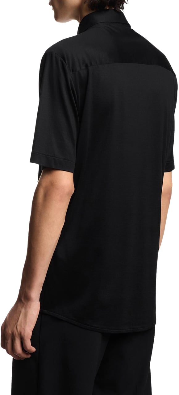 Emporio Armani Heren Armani Shirt Zwart