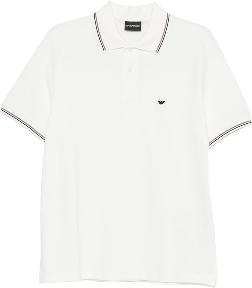 Emporio Armani T-Shirts And Polos White Wit
