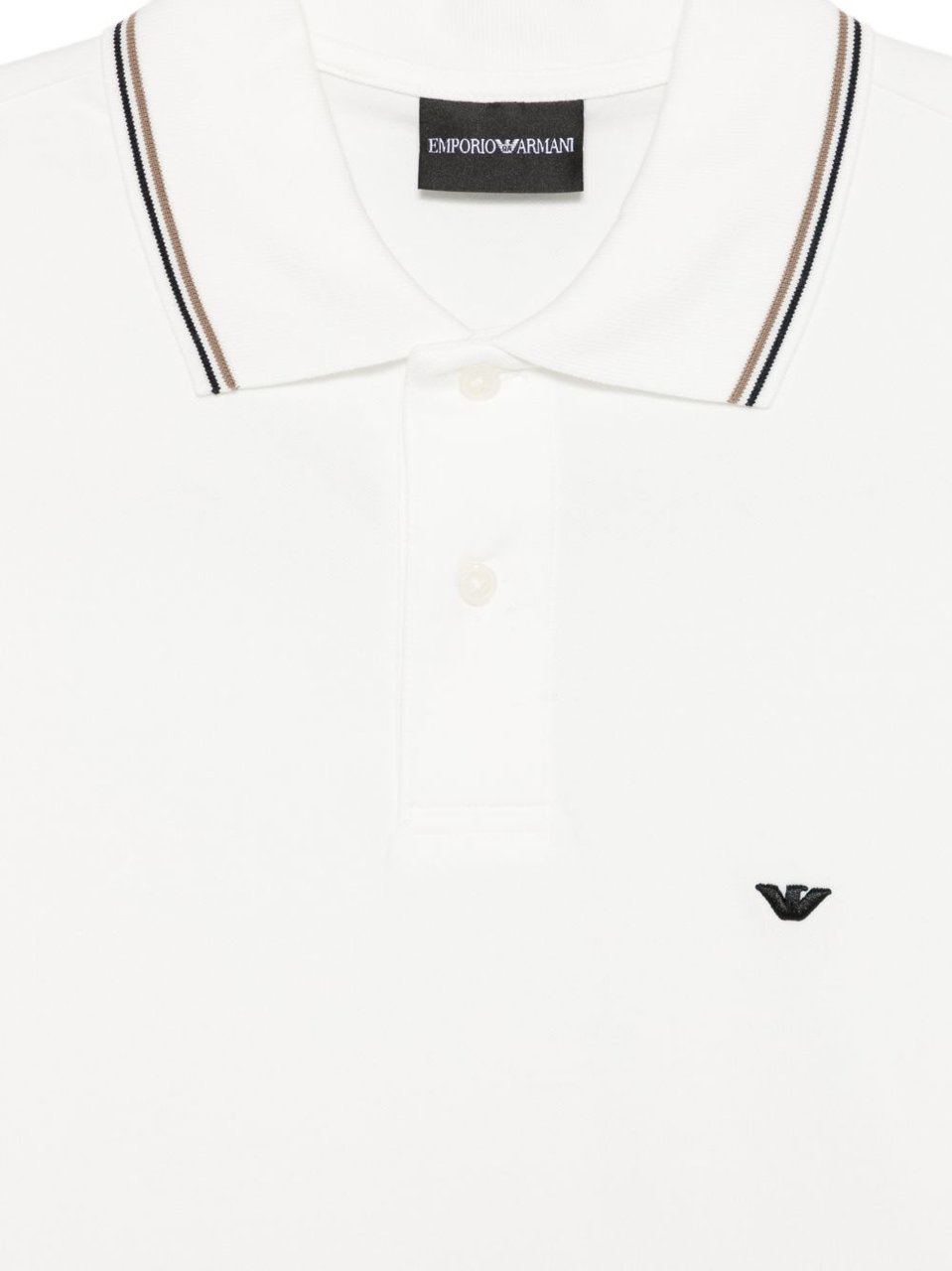 Emporio Armani T-Shirts And Polos White Wit