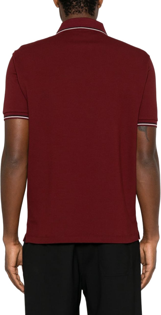 Emporio Armani T-Shirts And Polos Bordeaux Maroon
