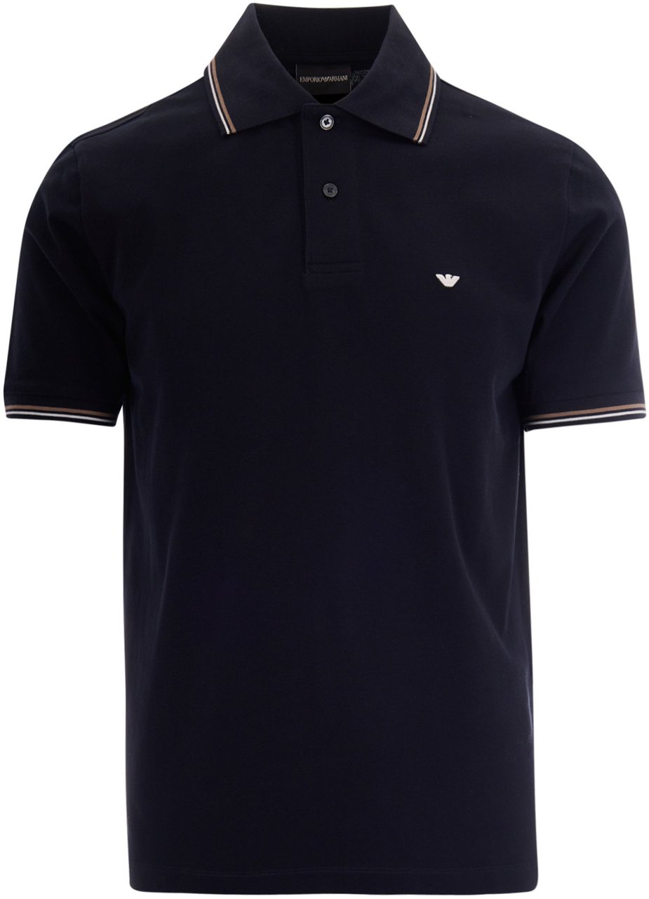 Emporio Armani T-Shirts And Polos Blue Navy Navy