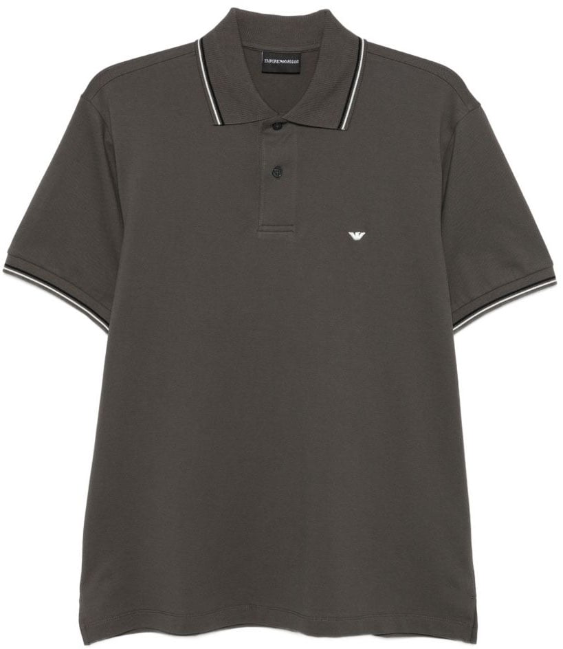 Emporio Armani T-Shirts And Polos Grey Grijs