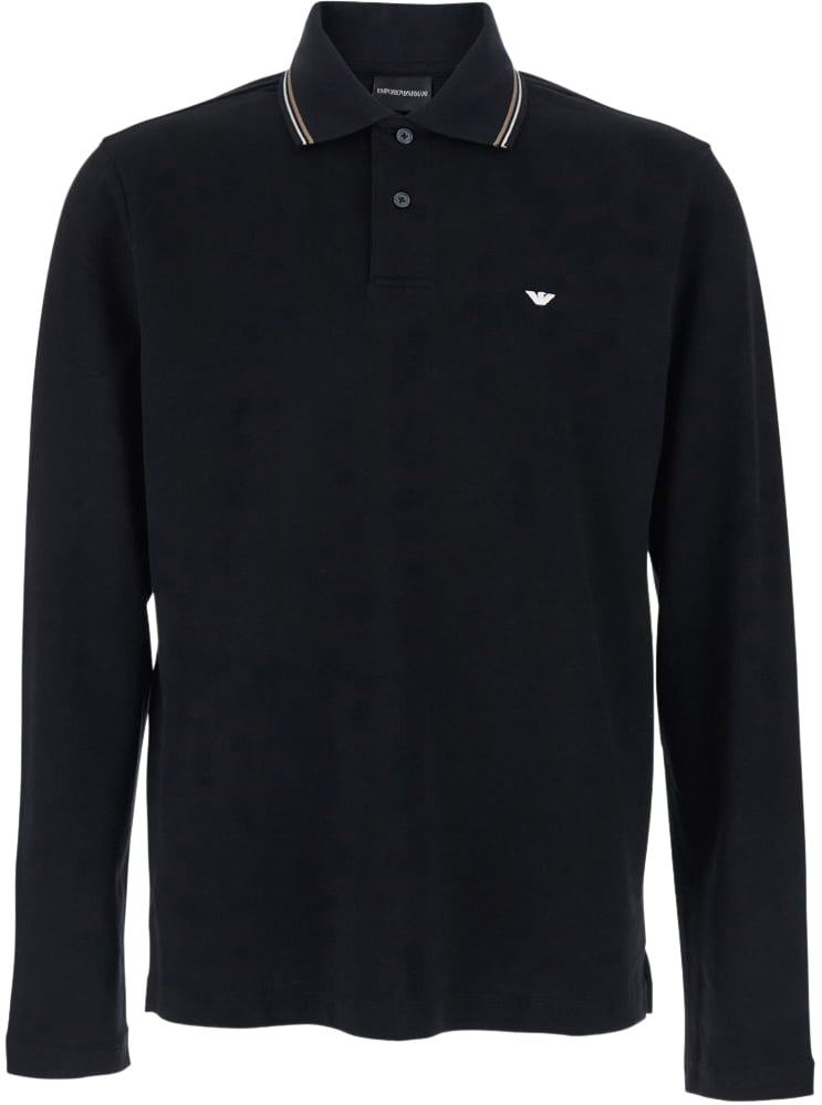 Emporio Armani T-Shirts And Polos Black Zwart