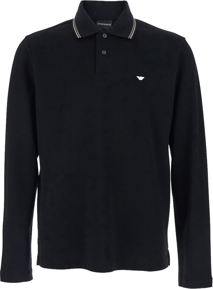 Emporio Armani T-Shirts And Polos Black Zwart