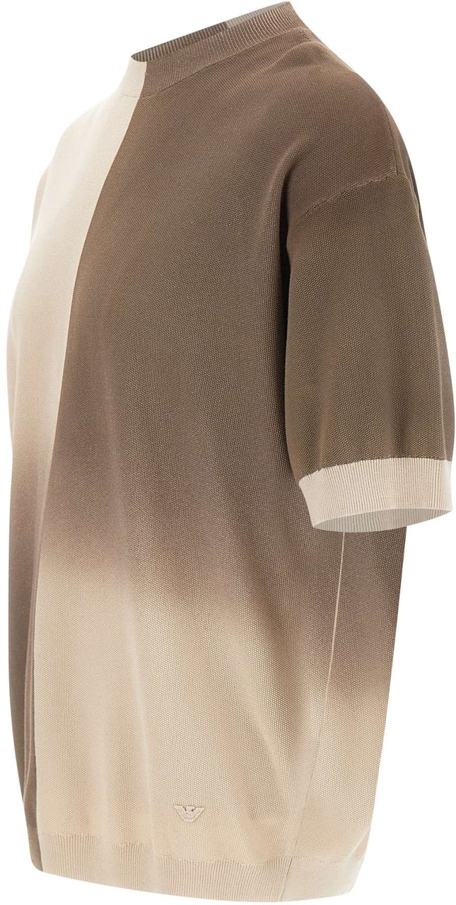 Emporio Armani Sweaters Brown Beige