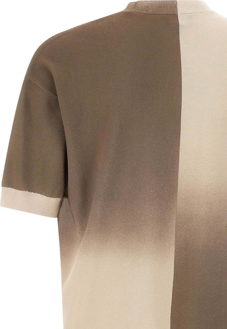 Emporio Armani Sweaters Brown Beige