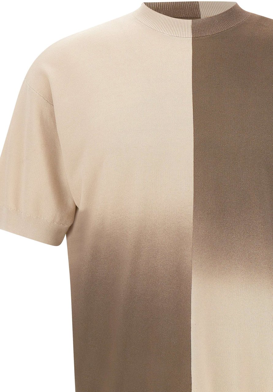 Emporio Armani Sweaters Brown Beige