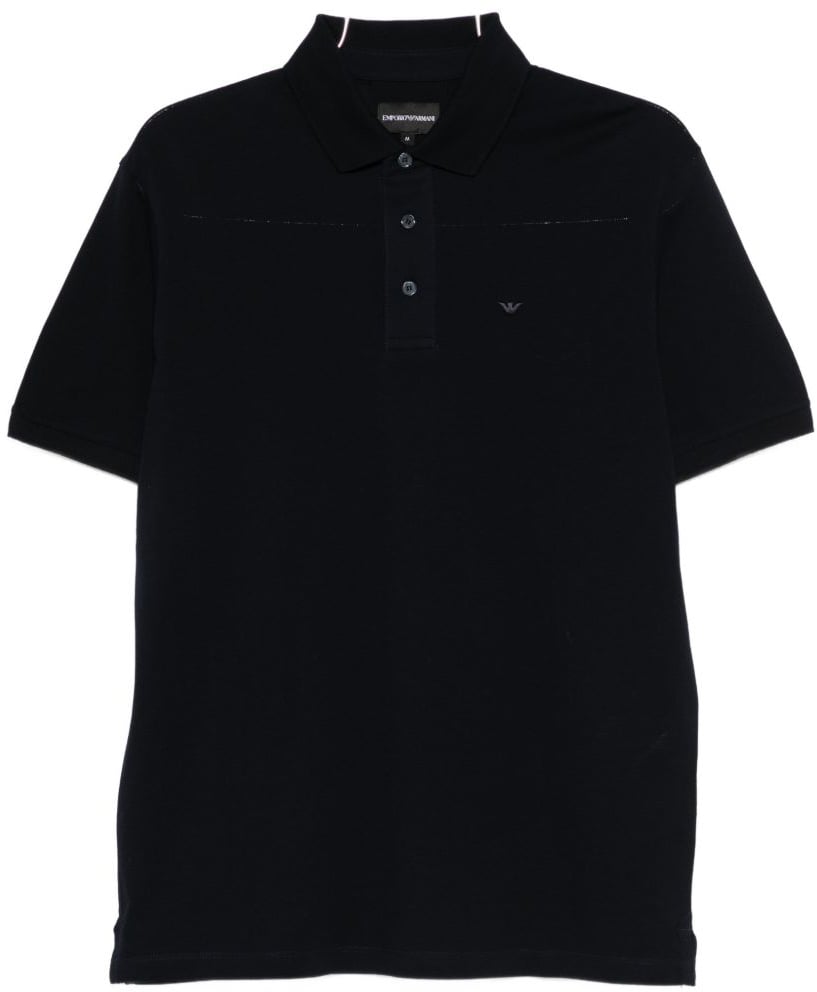Emporio Armani T-Shirts And Polos Blue Blauw