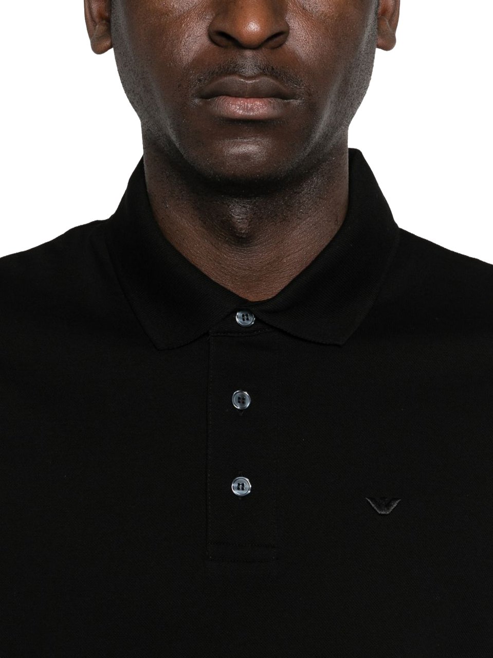 Emporio Armani T-Shirts And Polos Black Zwart