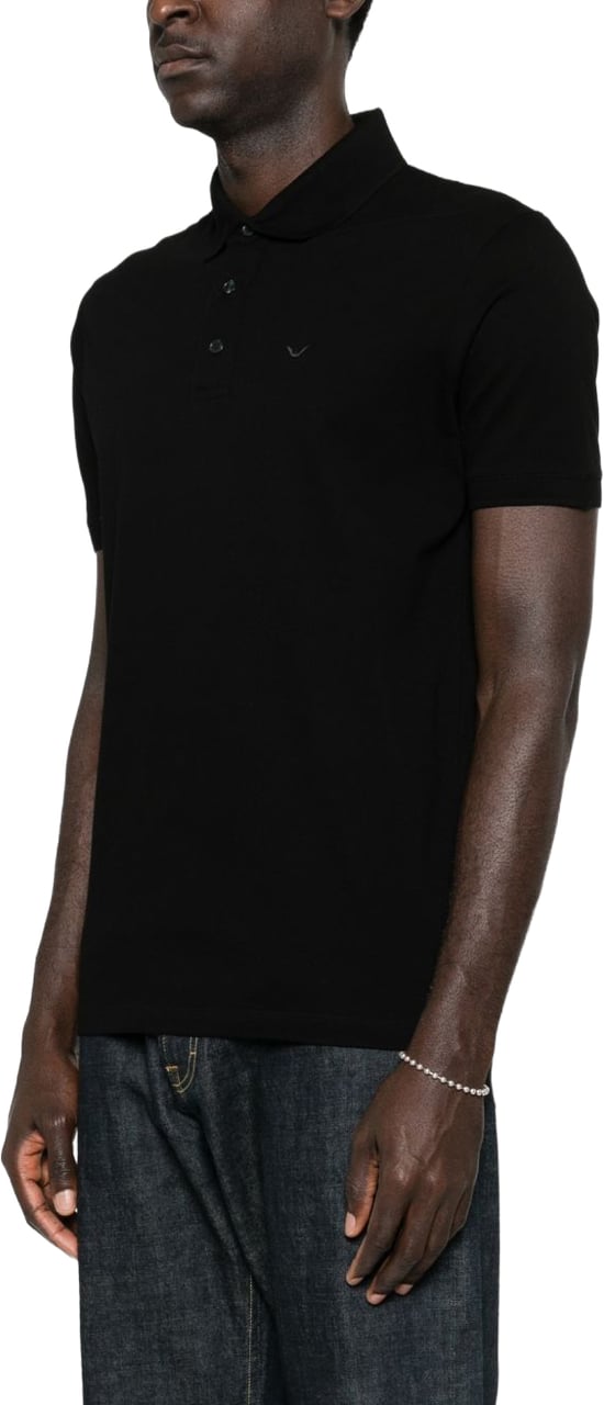 Emporio Armani T-Shirts And Polos Black Zwart