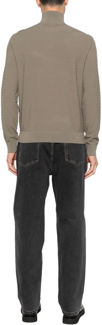 Emporio Armani Sweaters Grey Grijs