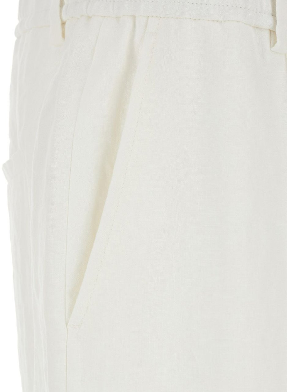 Emporio Armani Trousers White Wit
