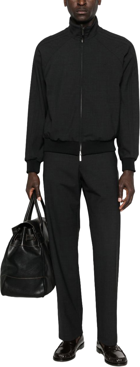 Emporio Armani Trousers Grey Grijs