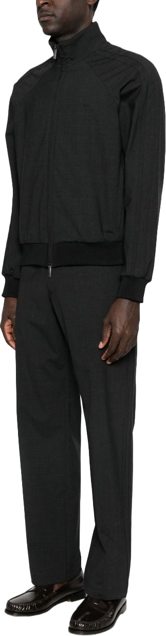 Emporio Armani Coats Grey Grijs