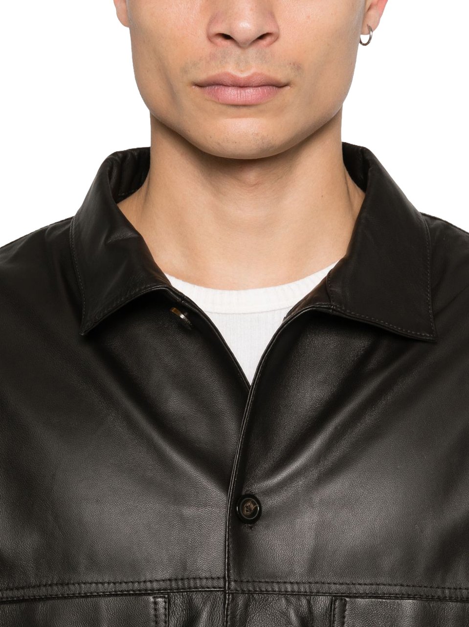 Emporio Armani Jackets Marrone Bruin