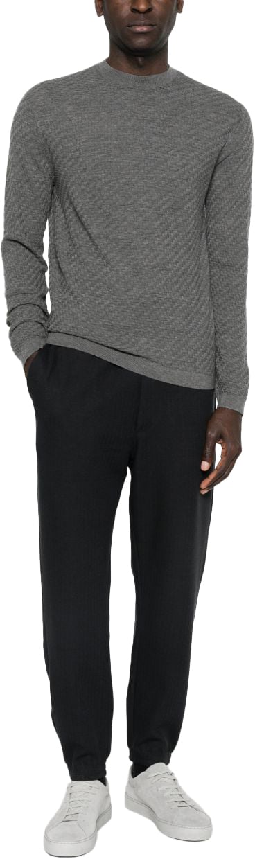 Emporio Armani Sweaters Grey Grijs