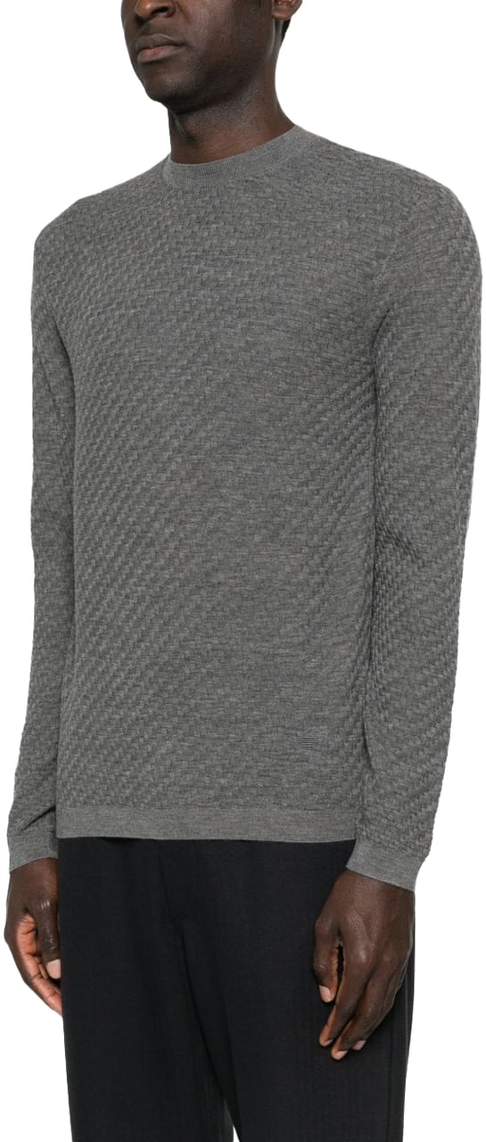 Emporio Armani Sweaters Grey Grijs