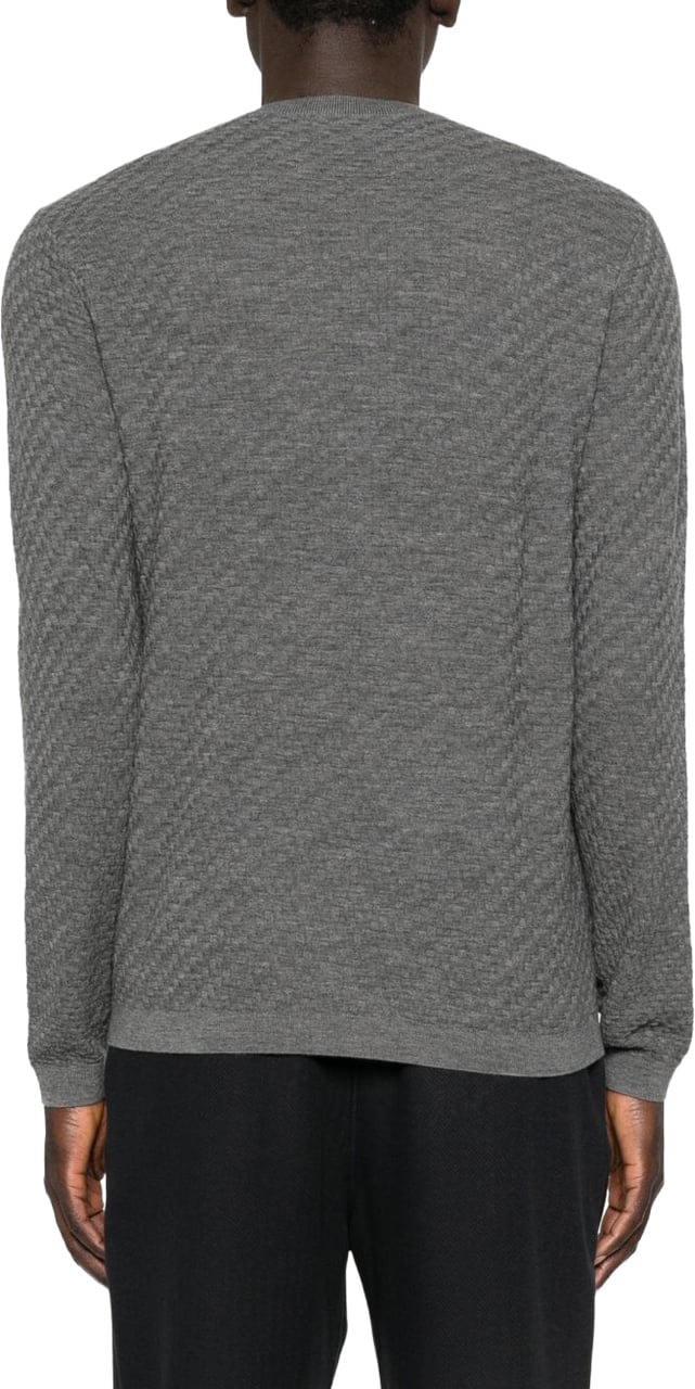Emporio Armani Sweaters Grey Grijs