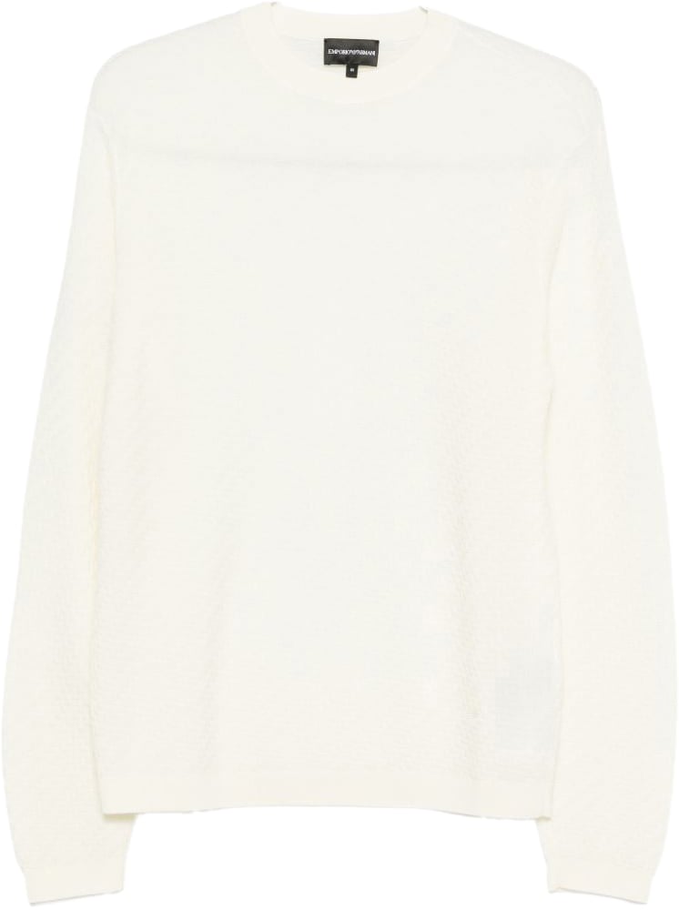 Emporio Armani Sweaters White Wit