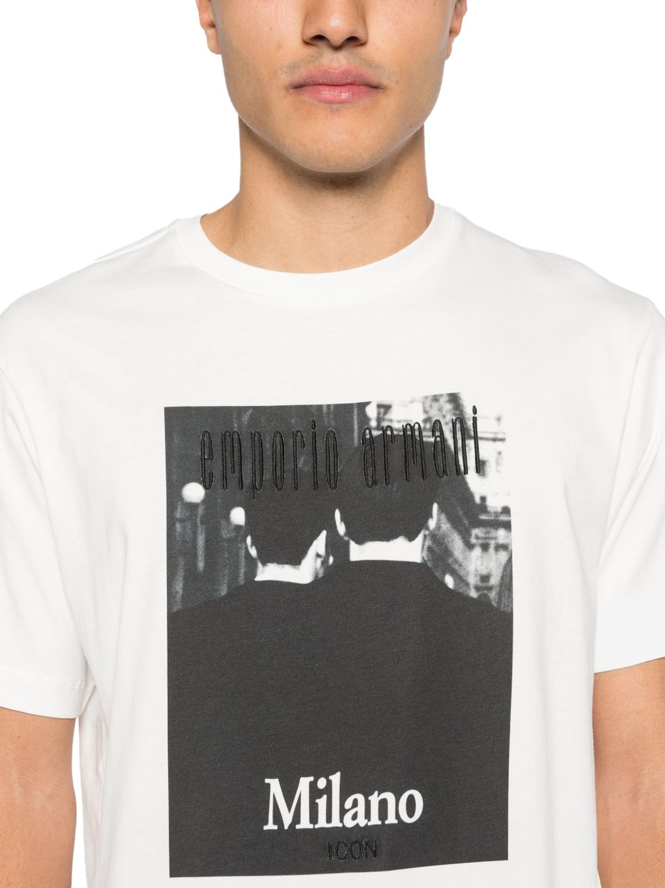 Emporio Armani T-Shirts And Polos White Wit