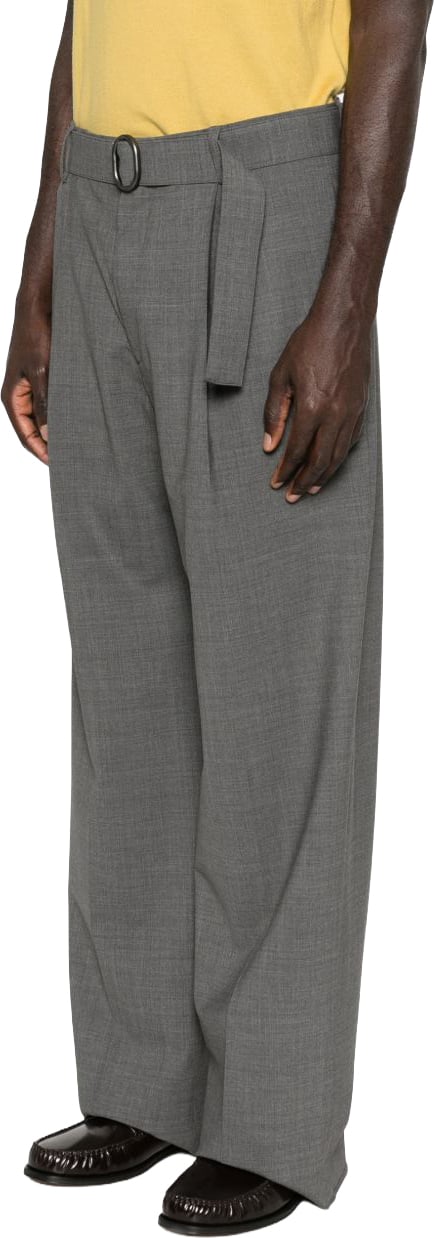 Emporio Armani Trousers Grey Grijs