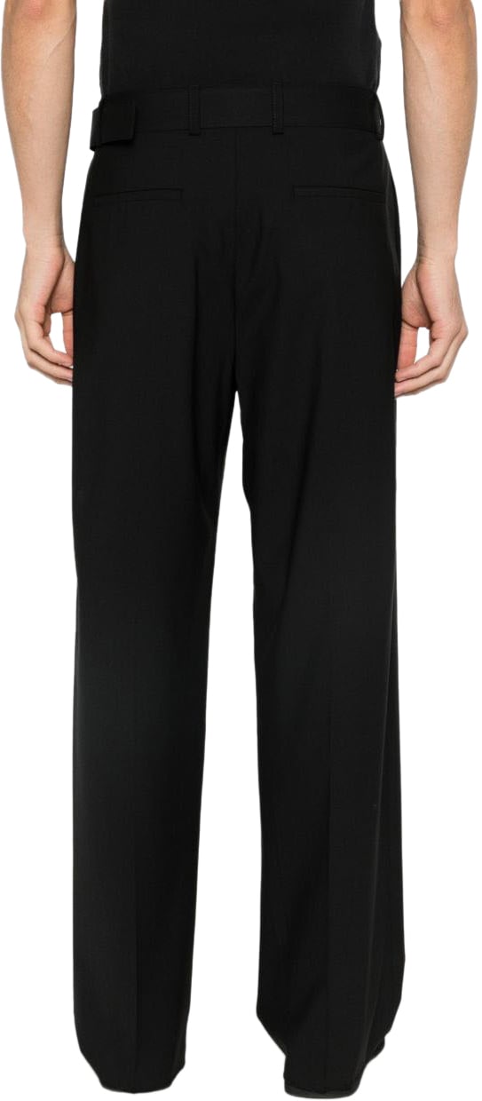 Emporio Armani Trousers Black Zwart