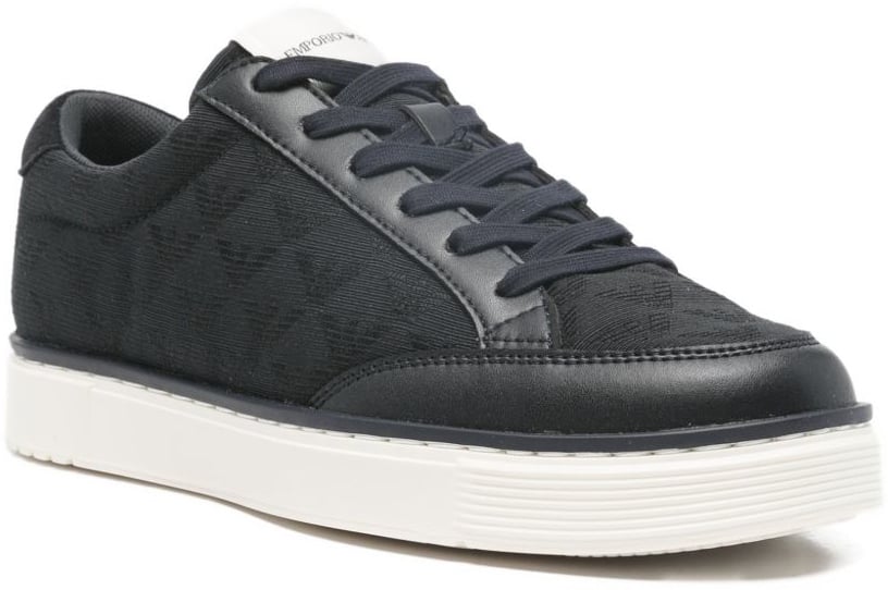 Emporio Armani Sneakers Blue Blauw