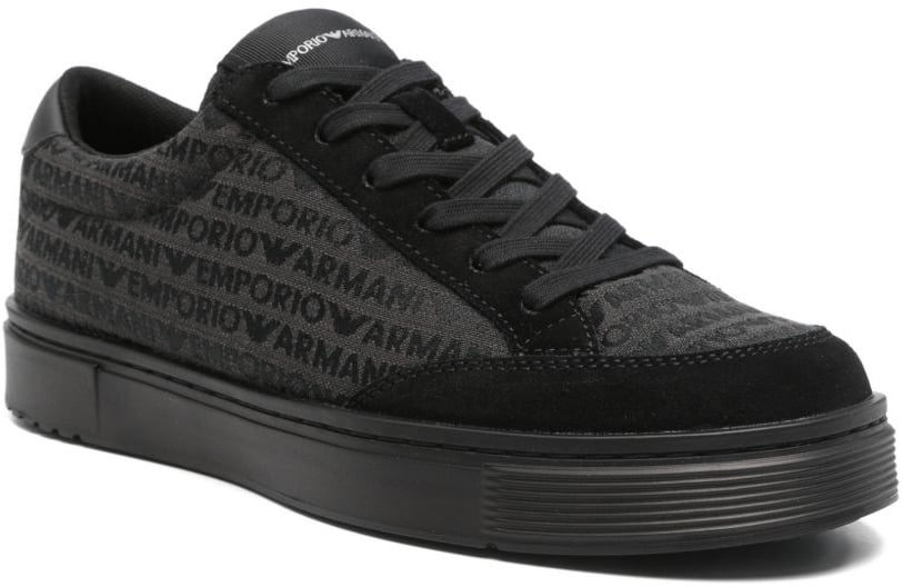 Emporio Armani Sneakers Black Zwart