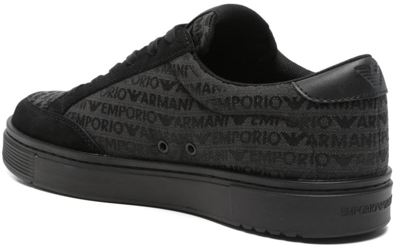 Emporio Armani Sneakers Black Zwart