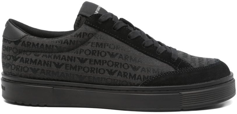 Emporio Armani Sneakers Black Zwart