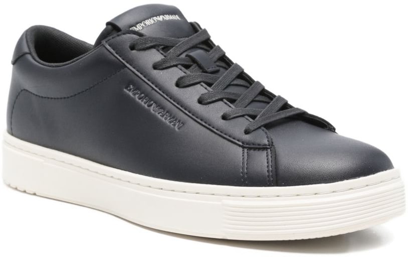 Emporio Armani Sneakers Blue Blauw