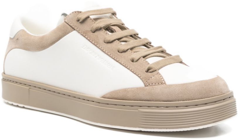 Emporio Armani Sneakers Beige Beige