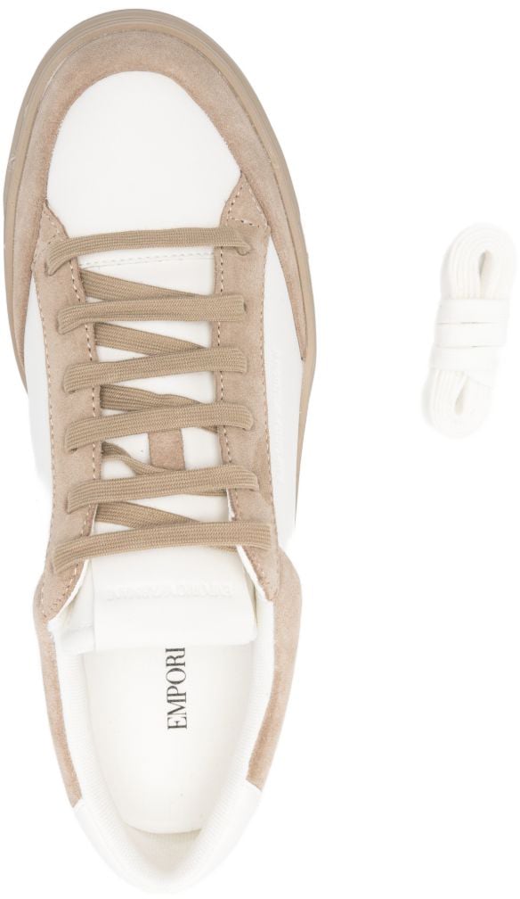 Emporio Armani Sneakers Beige Beige