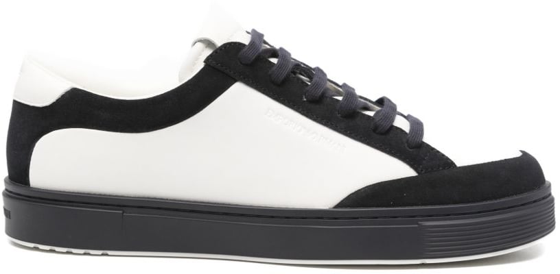 Emporio Armani Sneakers Blue Blauw