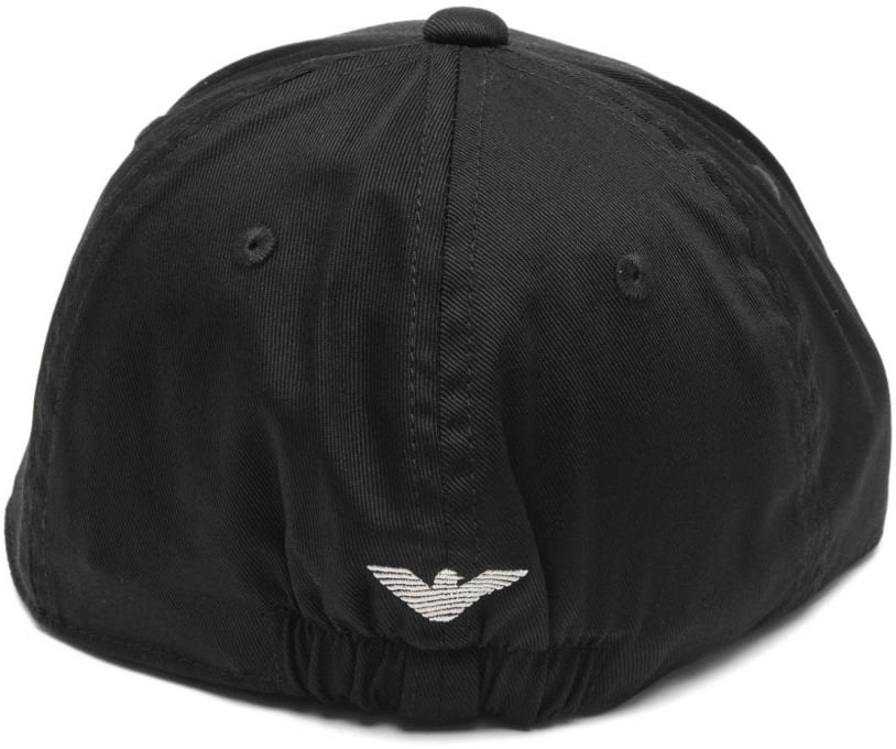 Emporio Armani Hats Black Zwart