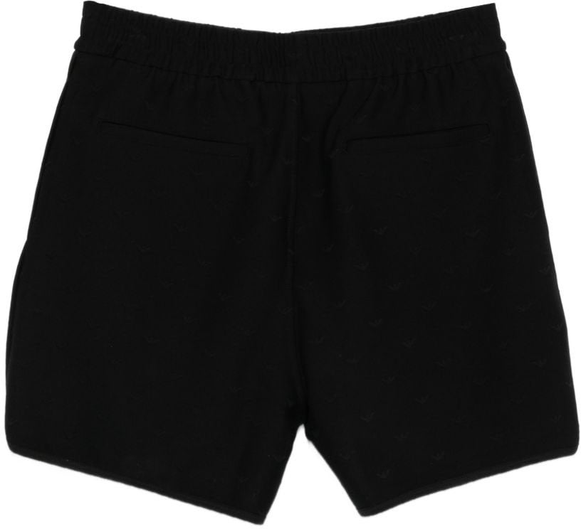 Emporio Armani Shorts Black Zwart